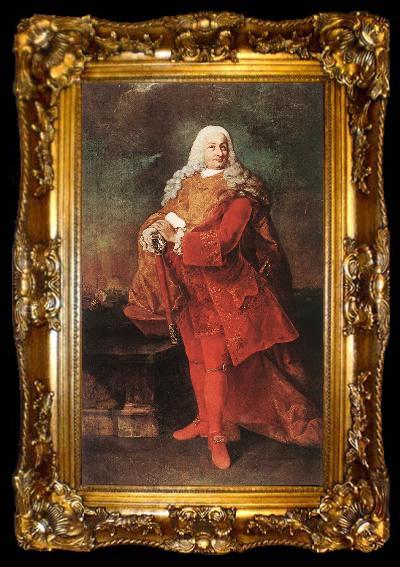 framed  LONGHI, Alessandro Portrait of Jacopo Gradenigo sg, ta009-2